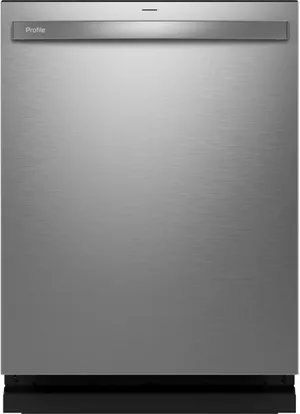 Front view of the GE Profile PDT715SYVFS dishwasher